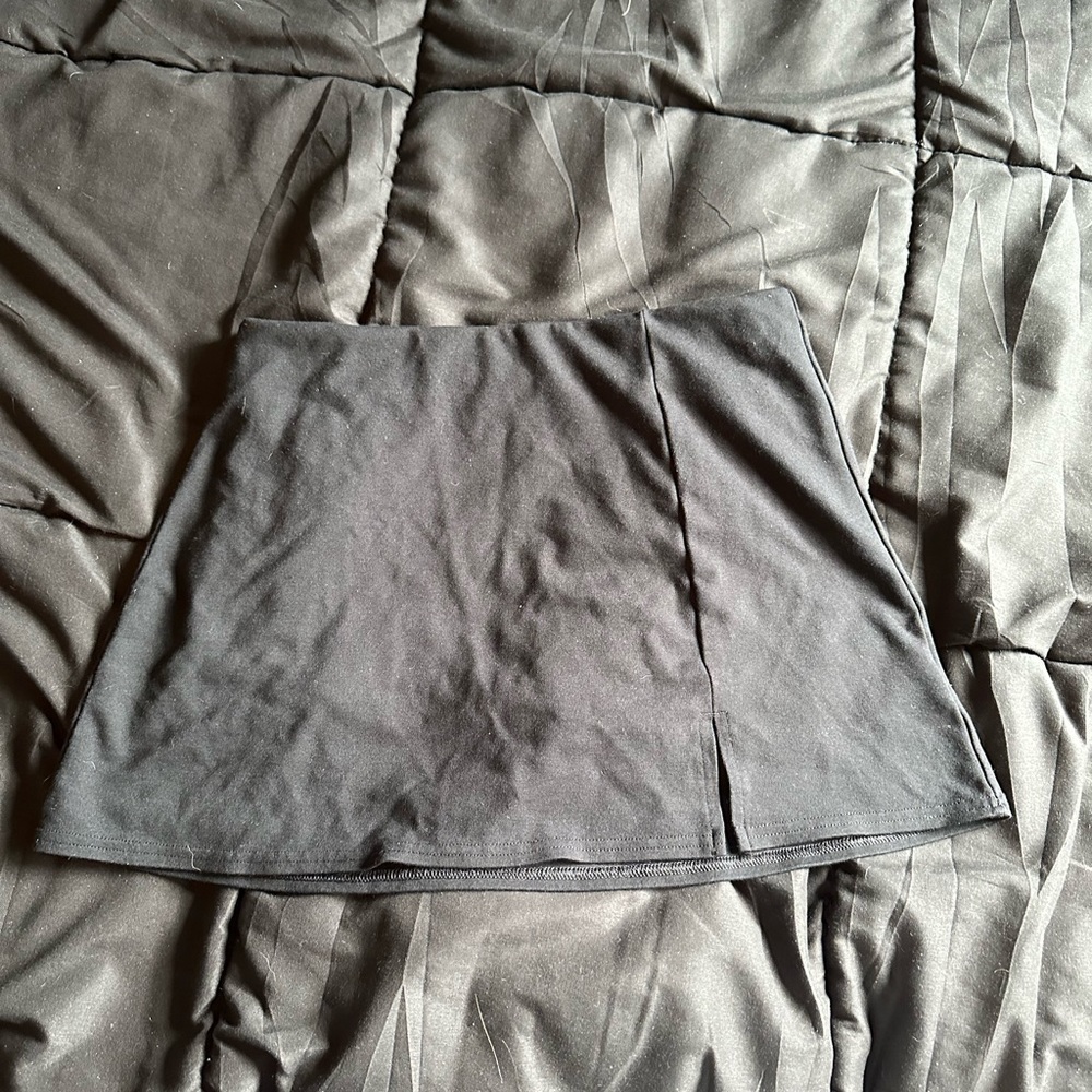 Small black skirt